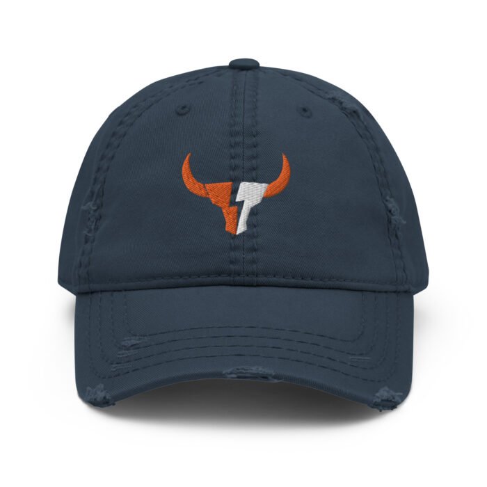 B2D8 Distressed Dad Hat - Image 2