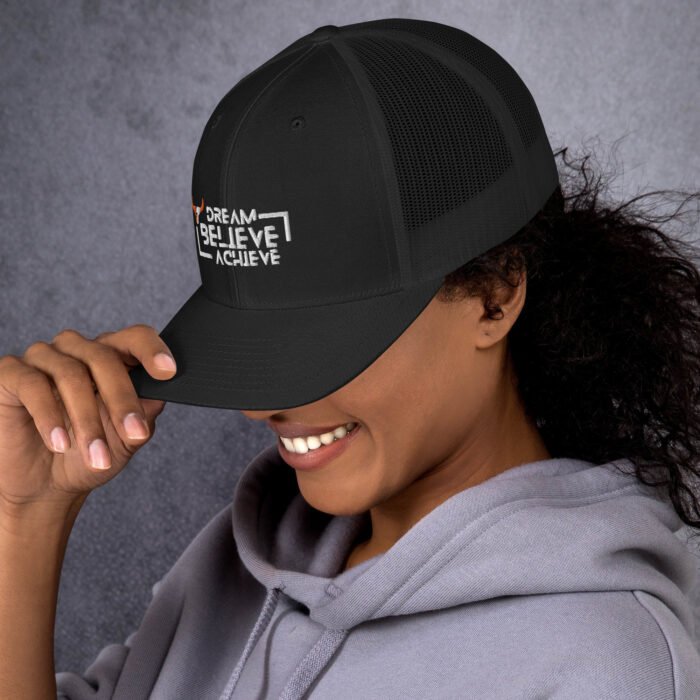 Born2 Dominate - Dream Believe Achieve Trucker Cap - Image 3