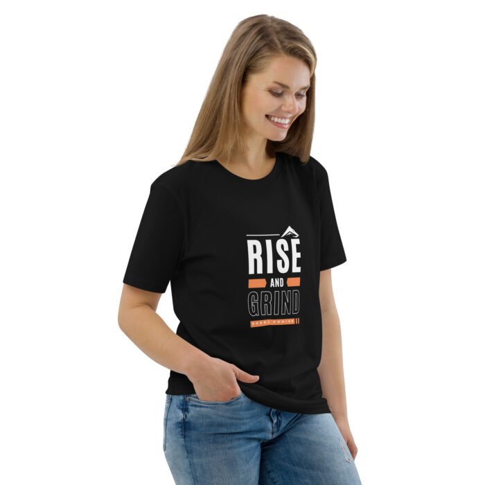 Born 2 Dominate - Rise and Grind Orange T-Shirt - Image 14