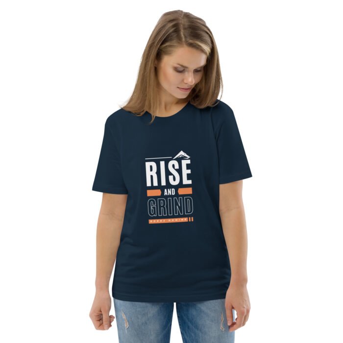 Born 2 Dominate - Rise and Grind Orange T-Shirt - Image 20