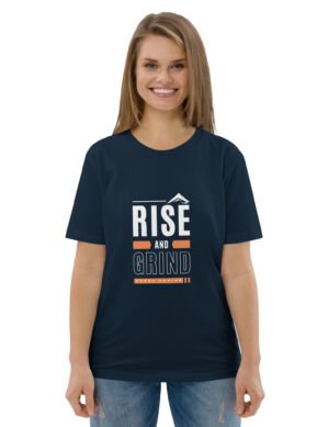 Born 2 Dominate - Rise and Grind Orange T-Shirt