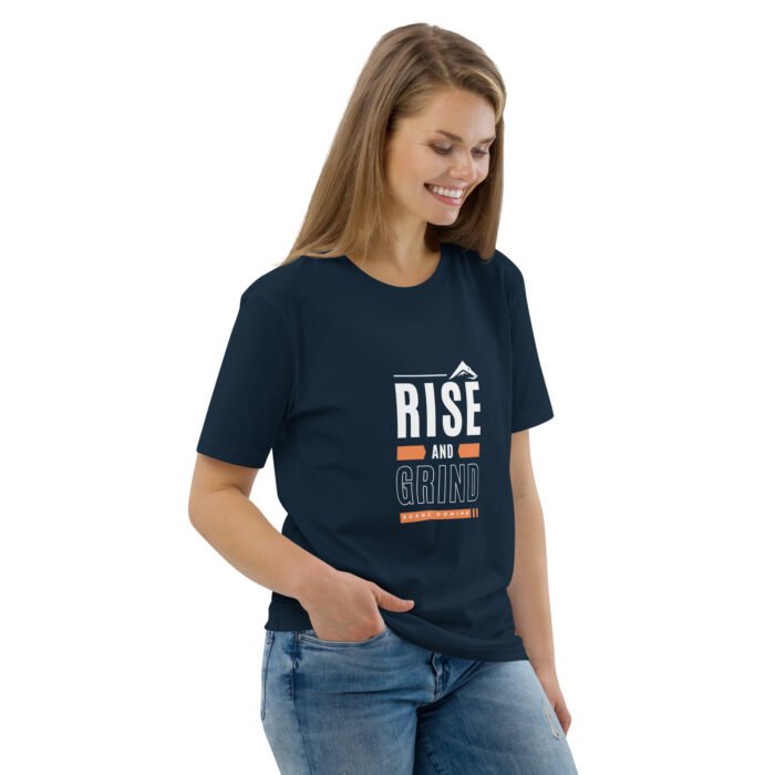 Born 2 Dominate - Rise and Grind Orange T-Shirt - Image 24