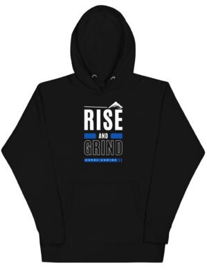 Rise and Grind Hoodie - Blue