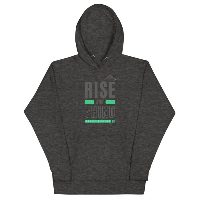 Rise and Grind Hoodie - Green - Image 5
