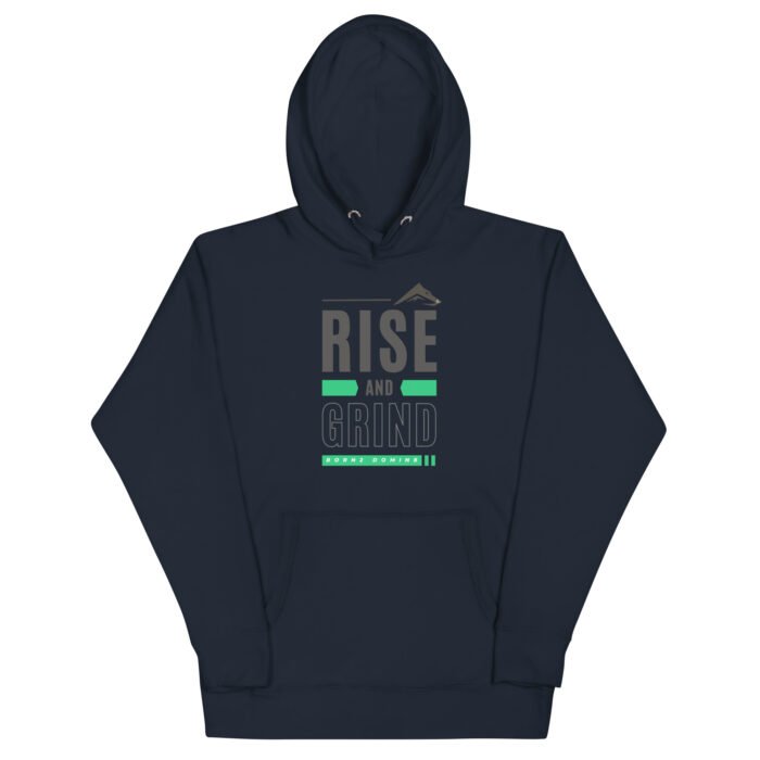 Rise and Grind Hoodie - Green - Image 3