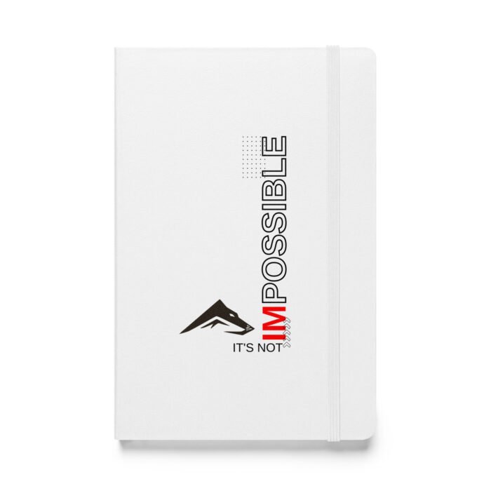 Hardcover bound notebook